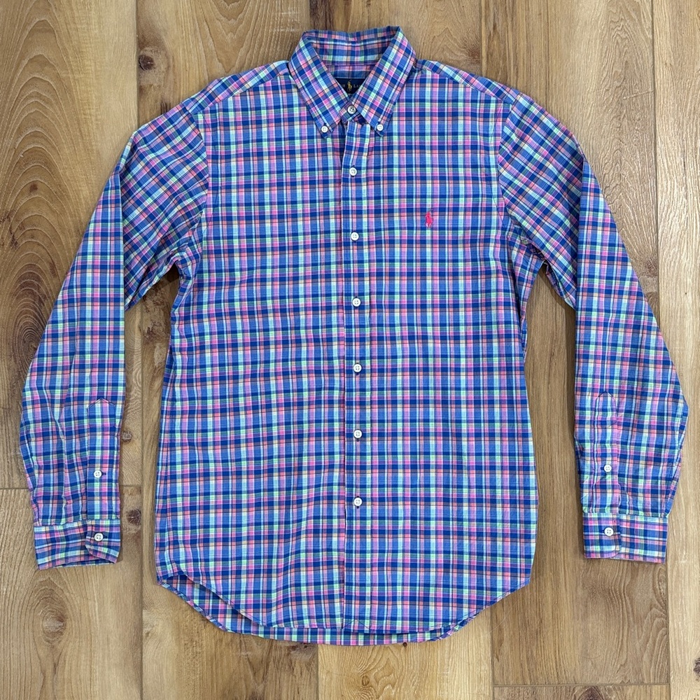 Ralph Lauren Plaid Button Down Shirt
